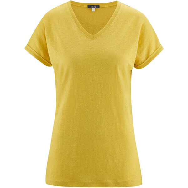 Glara Dámske letné tričko z lanu 22235500