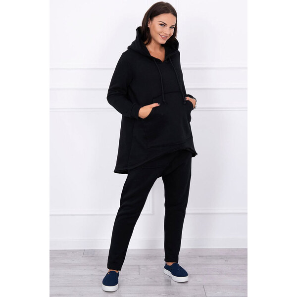 Glara Jednofarebná dámska tepláková súprava 22235513