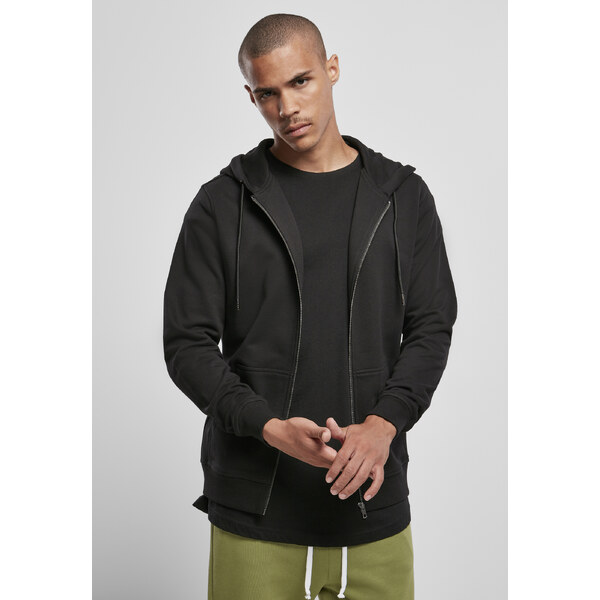 Urban Classics Basic Terry Zip Hoody Black 50656726
