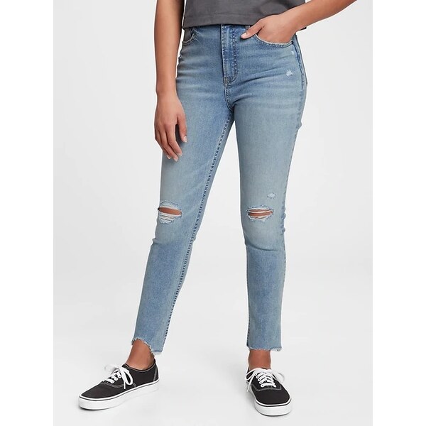 GAP Dievčenské džínsy sky high rise skinny ankle 679615-00 66268774