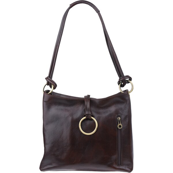 Cafe kožená talianska kabelka Veroncia Cafe NovaKabelka.sk 382211