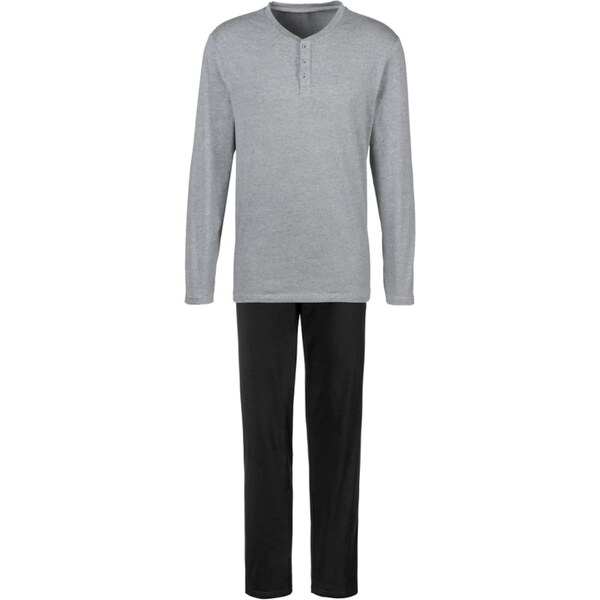 s.Oliver Dlhé pyžamo sivá / čierna 60252305