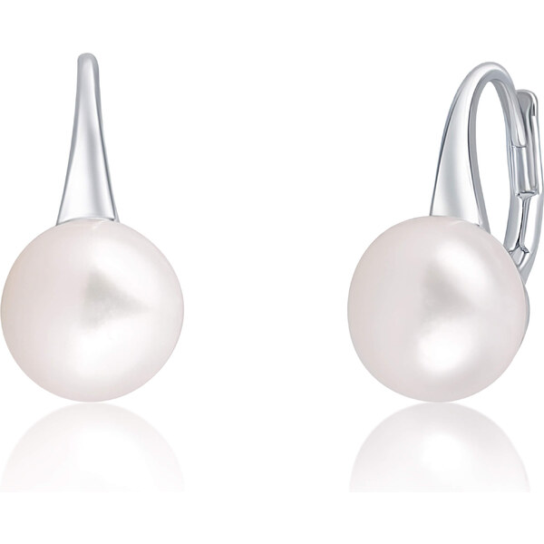 JwL Luxury Pearls Jemné strieborné náušnice s pravou perlou JL0643 66592628