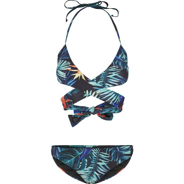 Urban Classics Bikiny modrá / petrolejová / pastelovo zelená / 54224688