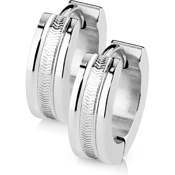 Dámske náušnice z chirurgickej ocele NICOLLE 23166997