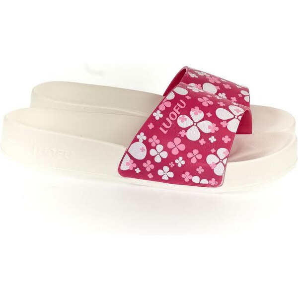 WINK Dámske bielo-ružové šľapky MISCHA 22439581