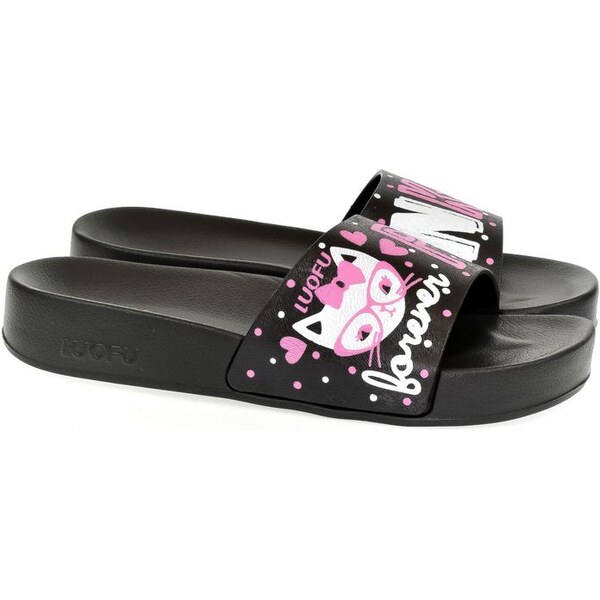 WINK Dámske čierne šľapky PARRI 22439588