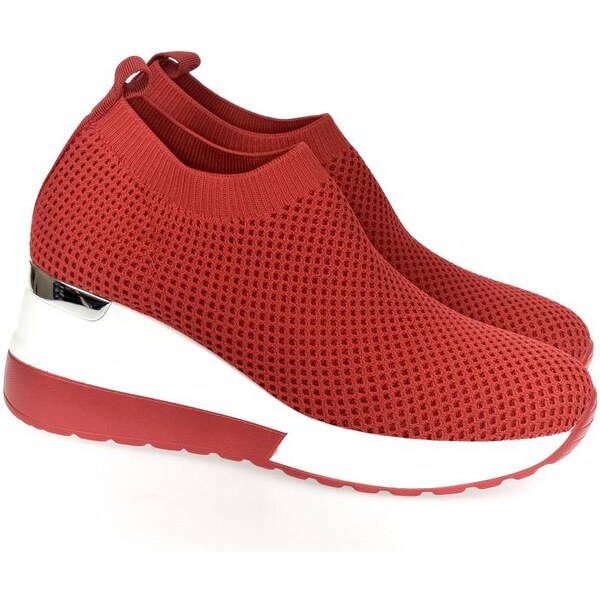 BOSIDO Dámske červené poltopánky RHIANNA 22439607