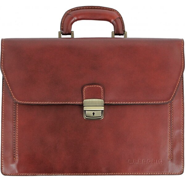 Gregorio Kožená aktovka Patrik hnedá 22332805