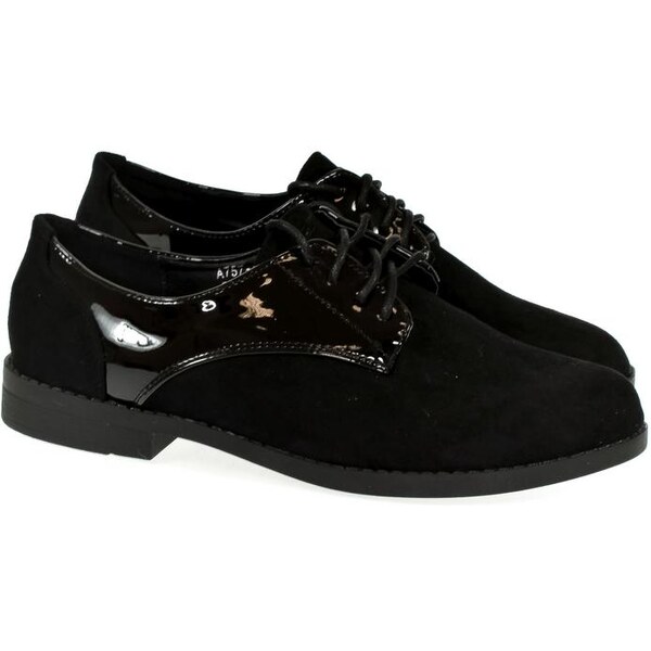 SS Dámske čierne poltopánky GIANNI 22468821