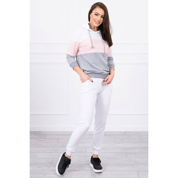 Glara Dámsky trojfarebný teplákový set 22537342