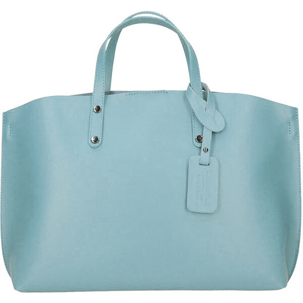 Glara Talianská priestranná kožená kabelka 22537447