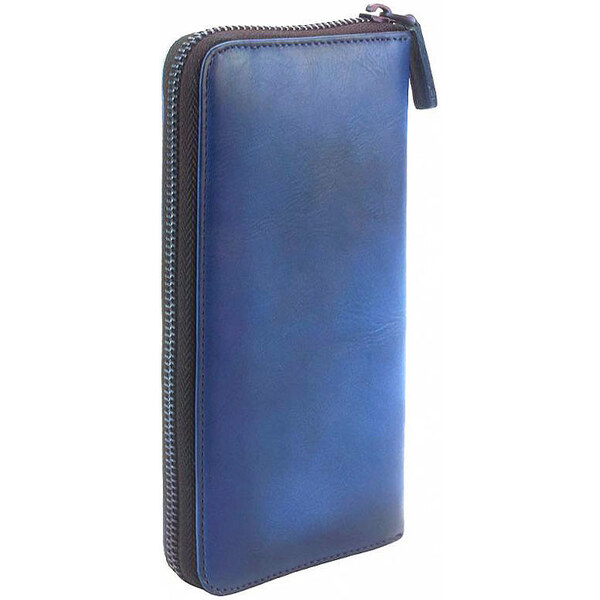 Glara Rustikálna kožená listová peňaženka 36988474