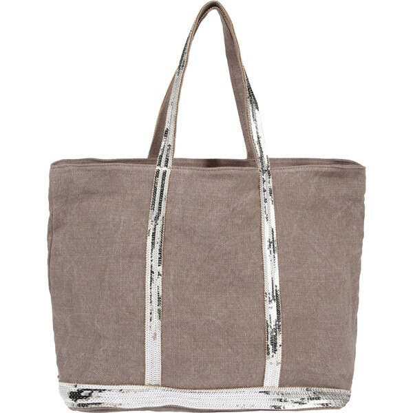 Vanessa Bruno Shopper CABAS tmavošedá / strieborná 57484749