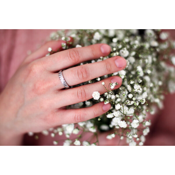 Olivie Strieborný prsteň so zirkónmi 1955 21042165