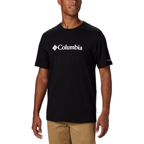 Čierne pánske tričko Columbia CSC Basic Logo SS Tee 1680053010 65151495
