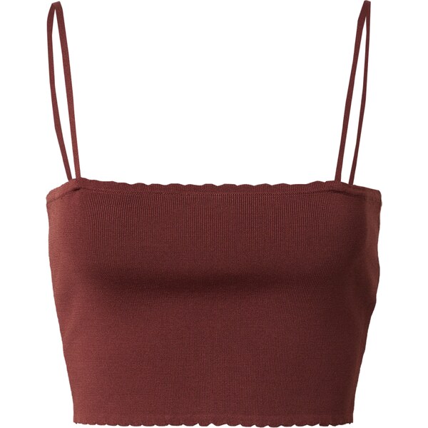 ABOUT YOU Top Rabea hrdzavo červená 58421014