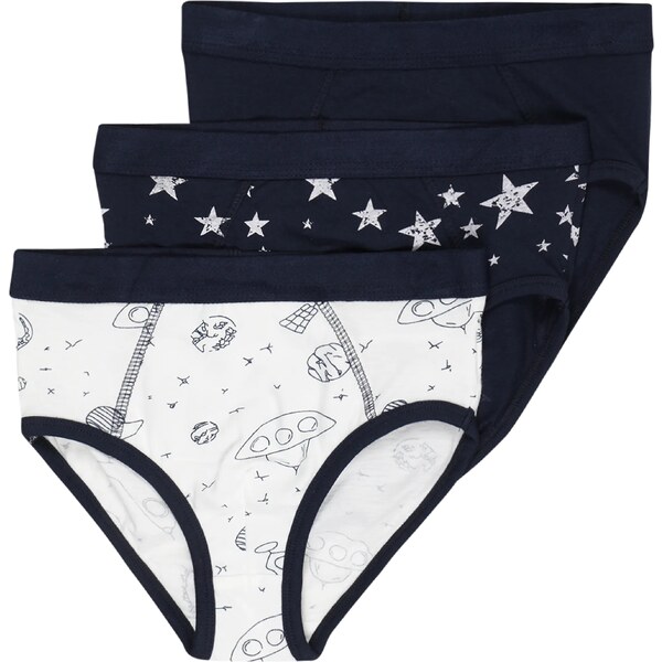 JACKY Nohavičky tmavomodrá / biela 65353132