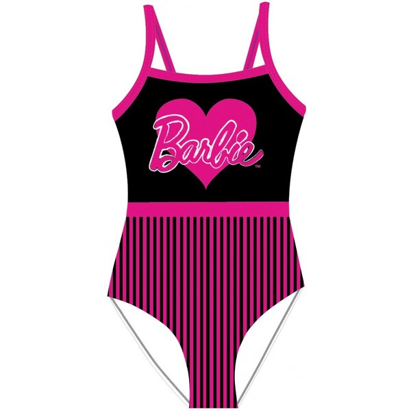 E plus M Dievčenské jednodielne plavky Barbie so srdiečkom 22808629