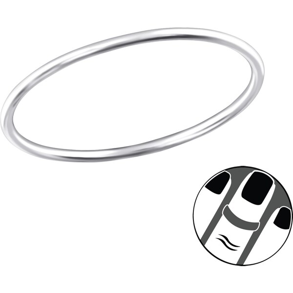 Olivie Strieborný midi prstienok 5786 31073072