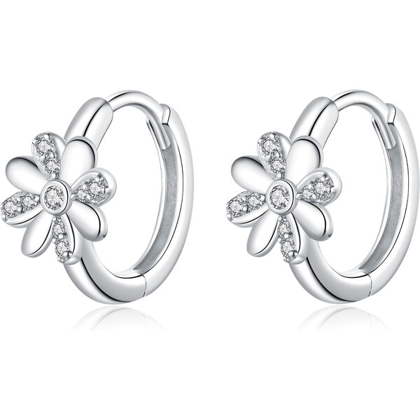 Olivie Strieborné krúžky KVIETOK 5049 23361057