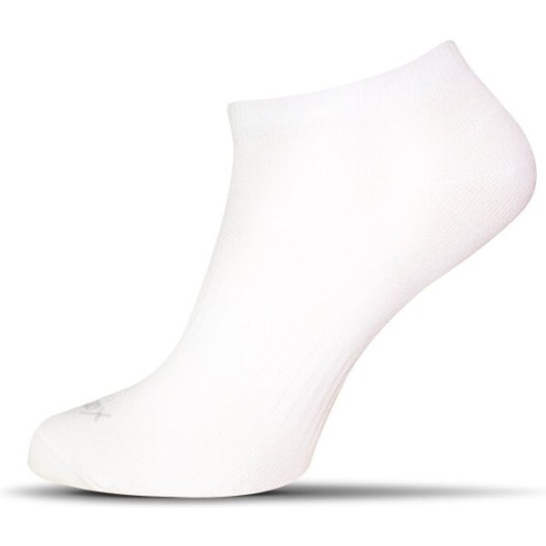 Buďchlap Biele pánske členkové ponožky 634774