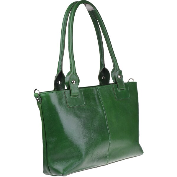 Zelená kožená talianska kabelka Giada Verde NovaKabelka.sk 22992216