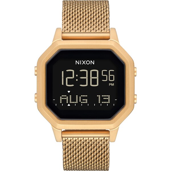 Nixon Digitálne hodinky Siren Milanese zlatá 23035963