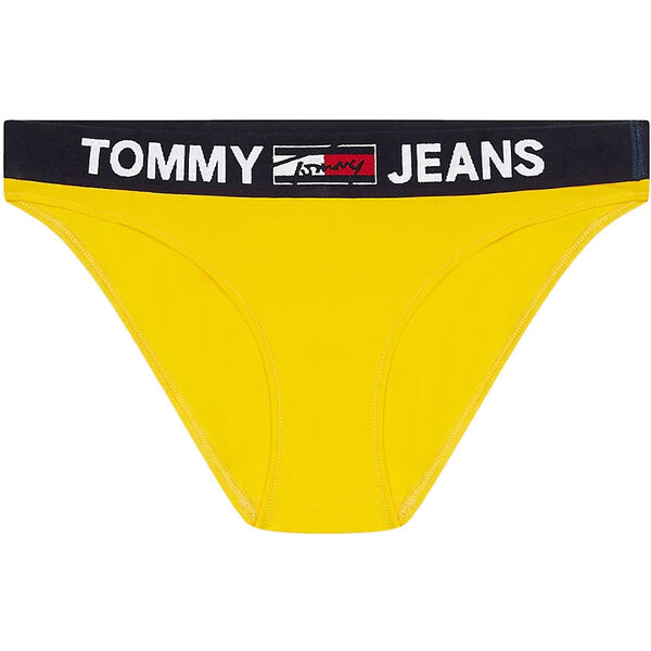 TOMMY HILFIGER - Tommy Jeans yellow nohavičky z organickej bavlny 23067878