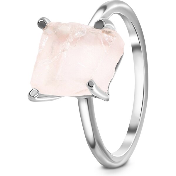 Royal Exklusive Royal Fashion strieborný rhodiovaný prsteň Raw s 41354766