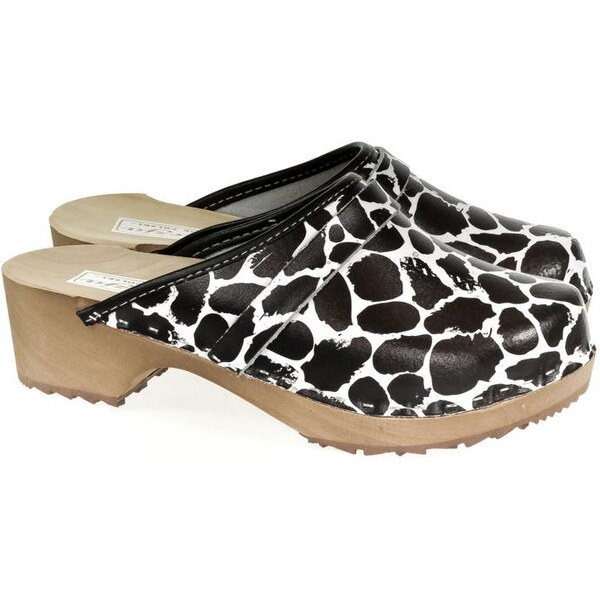 JOHN-C Dámske kožené dreváky ZEBRA1 23100889