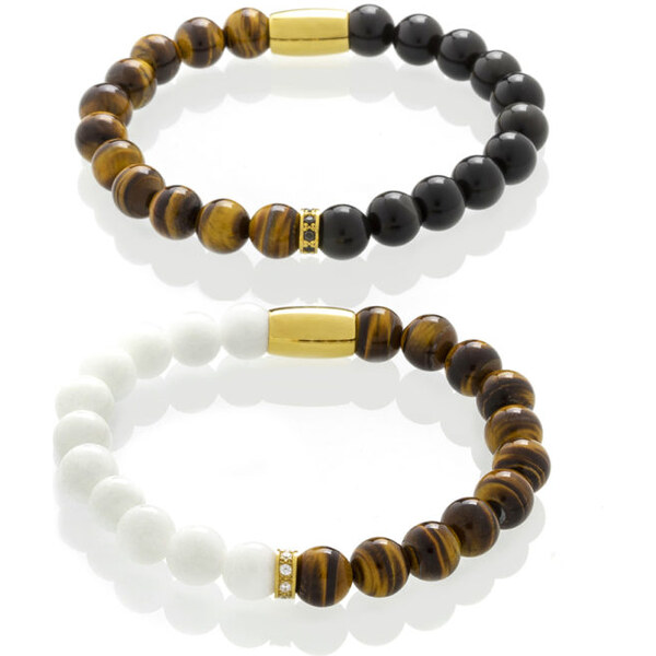 Náramky pre páry - Tigrie oko Trimakasi 23088236