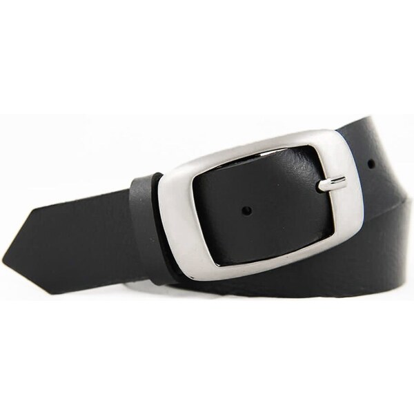 Čierny dámsky kožený opasok (GDP62) 23191723