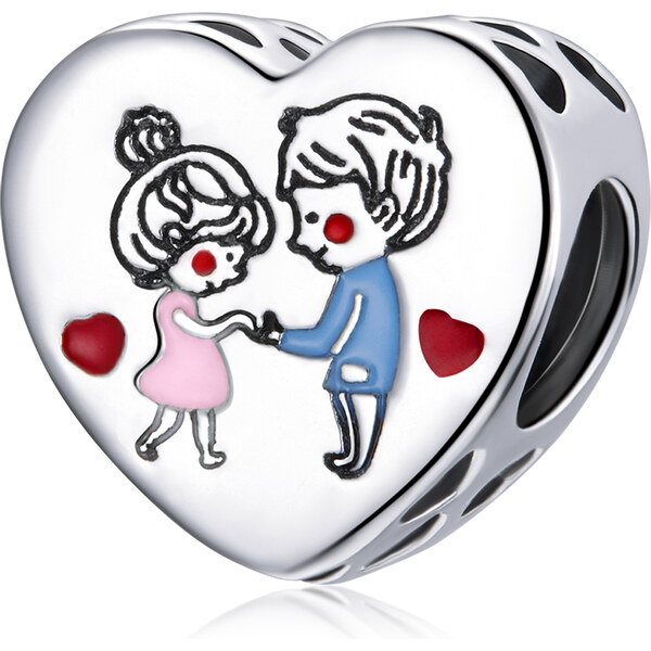 Emporial strieborný prívesok Vyznanie lásky 42116028