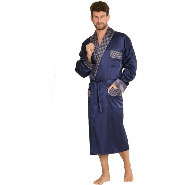 Pánsky saténový župan De Lafense 940 37233121