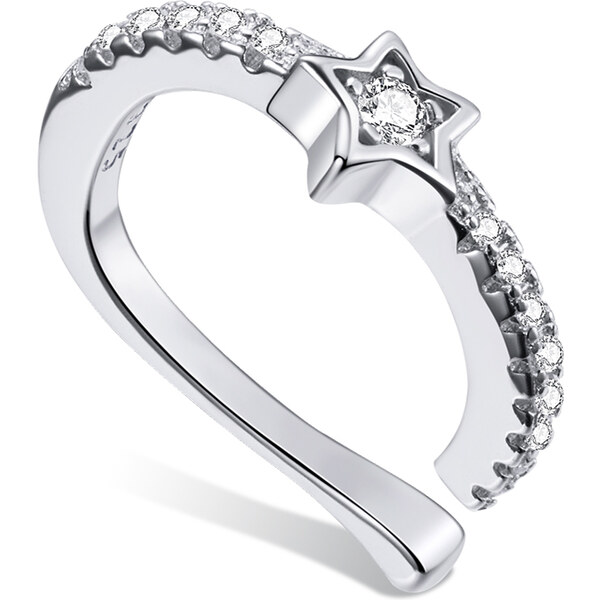 Olivie Strieborná záušnica HVIEZDIČKA 5084 23361114