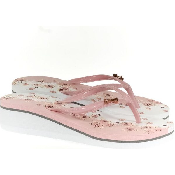 SUPER GEAR Dámske ružové šľapky ROSS 23275005