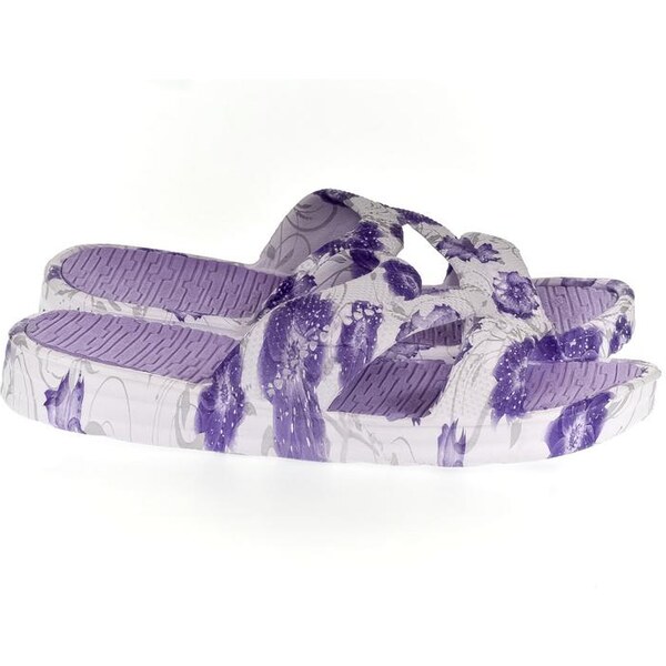 JOHN-C Dámske fialové šľapky DANIA 23275032