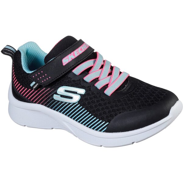 Detské tenisky Skechers Microspec 302016L/BKAQ Black/Aqua 46771137