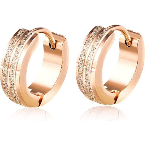 Dámske náušnice z chirurgickej ocele LEONE 23316038