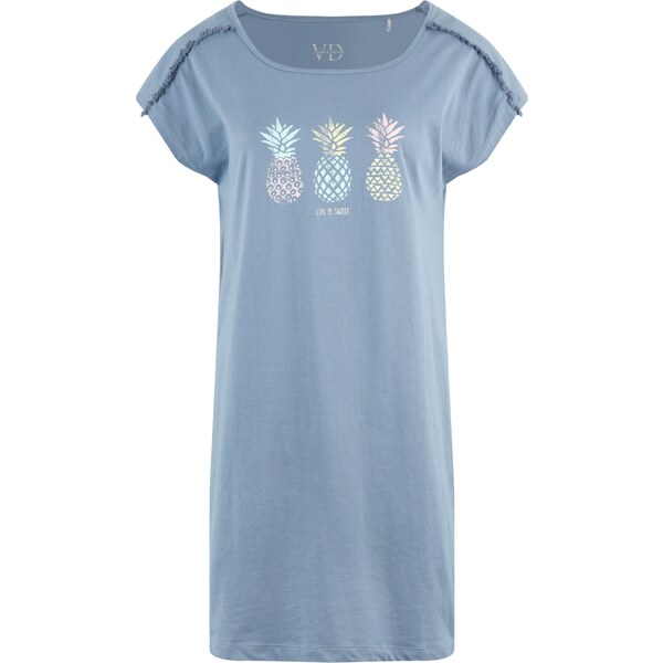 VIVANCE Nočná košieľka Pineapple modrá 54225069