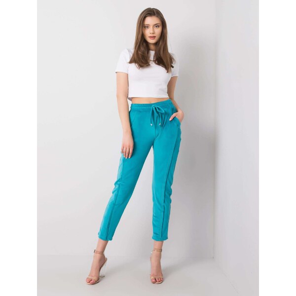 RUE PARIS Sweatpants-RV-DR-6110.92P-sea 64682432