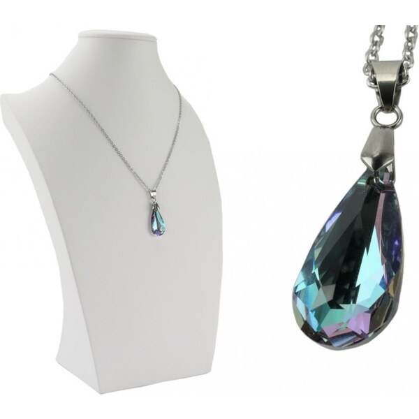 CITY STORM Prívesok Drop Crystal Made With Swarovski s retiazkou - 66889132