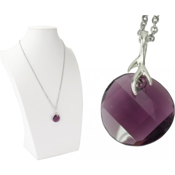 CITY STORM Prívesok Twist 18 mm Made With Swarovski s retiazkou - 66889147