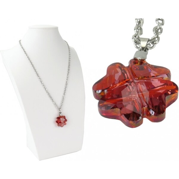 CITY STORM Prívesok štvorlístok Clover Made With Swarovski s retiazkou 66889146