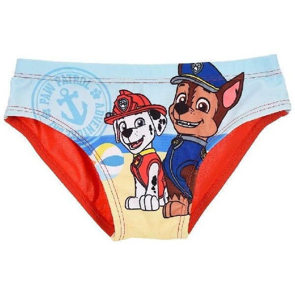 Chlapčenské plavky Paw Patrol - červené 23441562