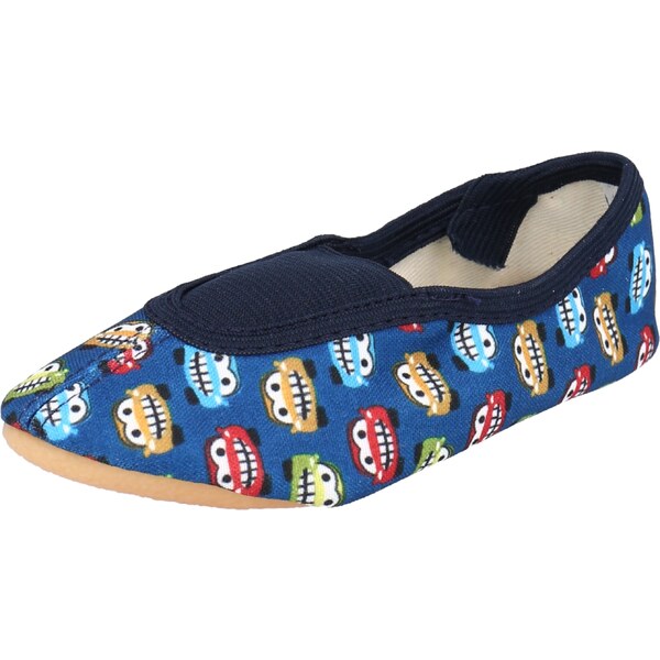 BECK Papuče Buzzer kráľovská modrá / svetlomodrá / horčicová / kiwi / 66171590