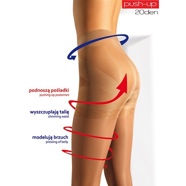 Formujúce pančuchy Mona Push-Up 20 den 34143691