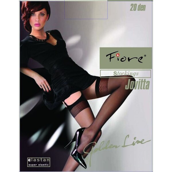 Pančuchy na podväzkový pás Fiore Jovitta 20 den 52414660