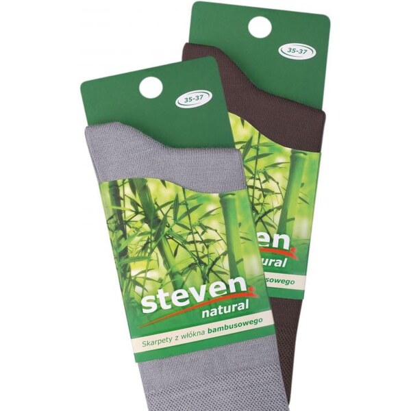 Pánske bambusové ponožky Steven Natural Bambus art.086 53434301